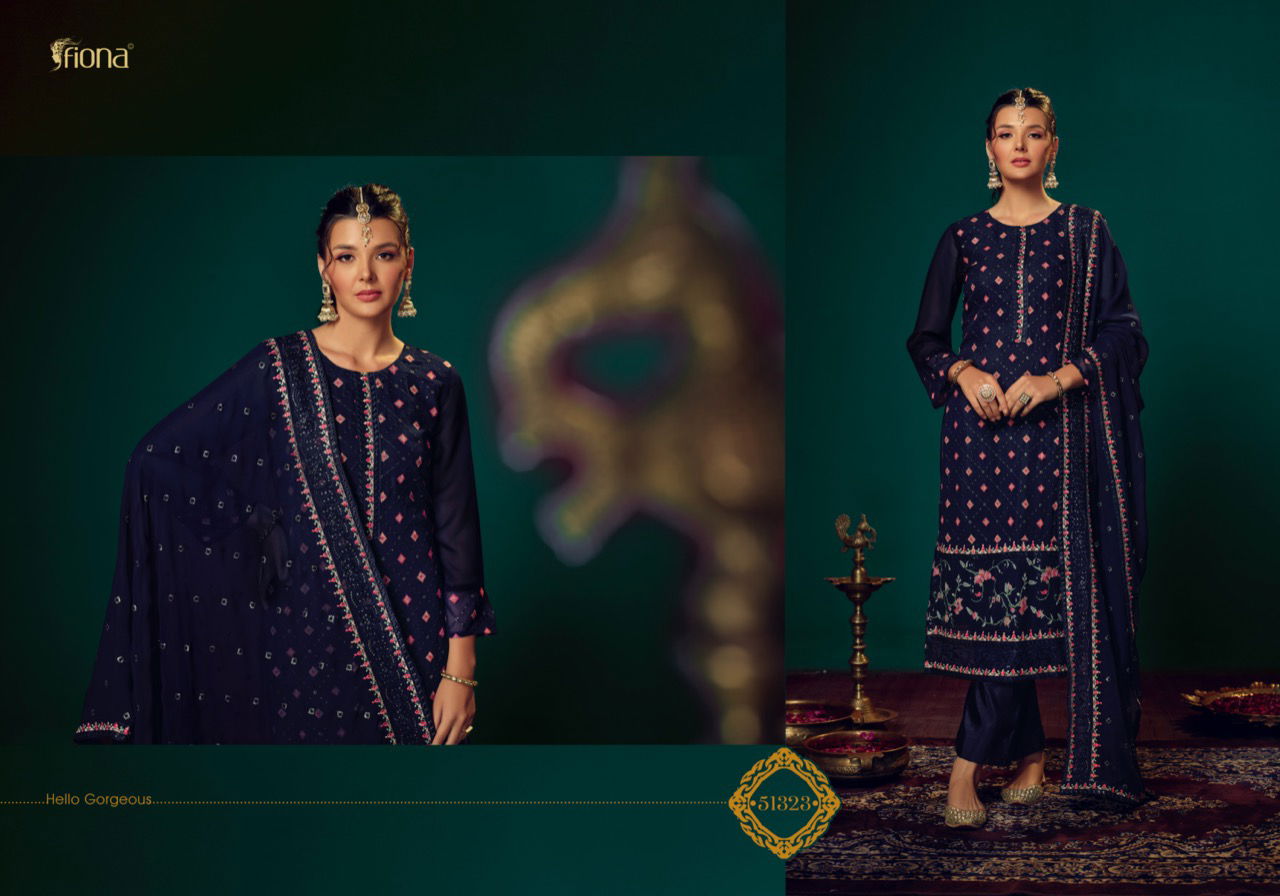 Fiona Zaina Fancy Festival Wear Heavy Designer Salwar Kameez Collection
